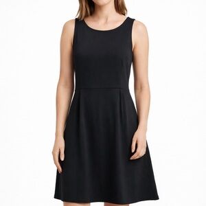 Old Navy Fit & Flare Sleeveless Dress Size Large Classic Little Black Dress